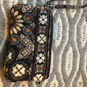 Vera Bradley- wristlet. Fits cell phone too.